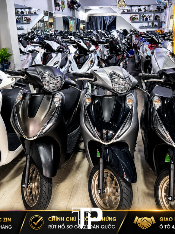 Honda  Lead New chưa xăng đủ màu 
