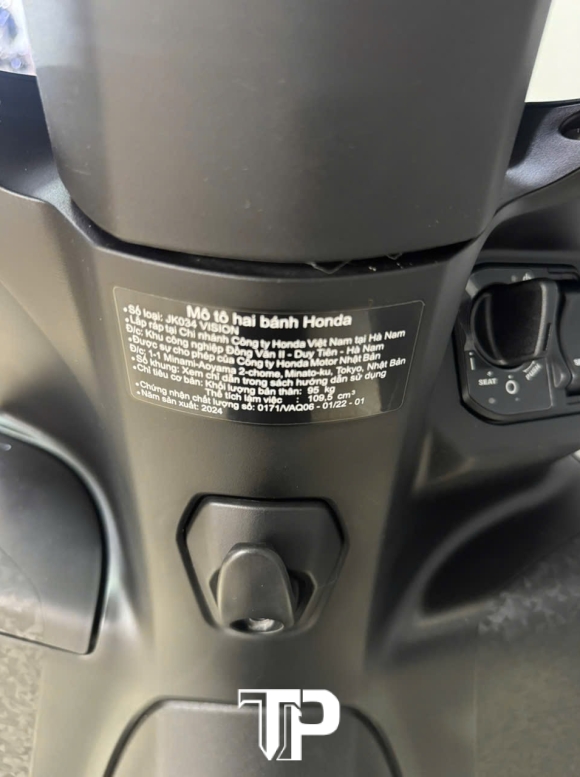 Vision 2024 mẫu mới 700km bs 13006