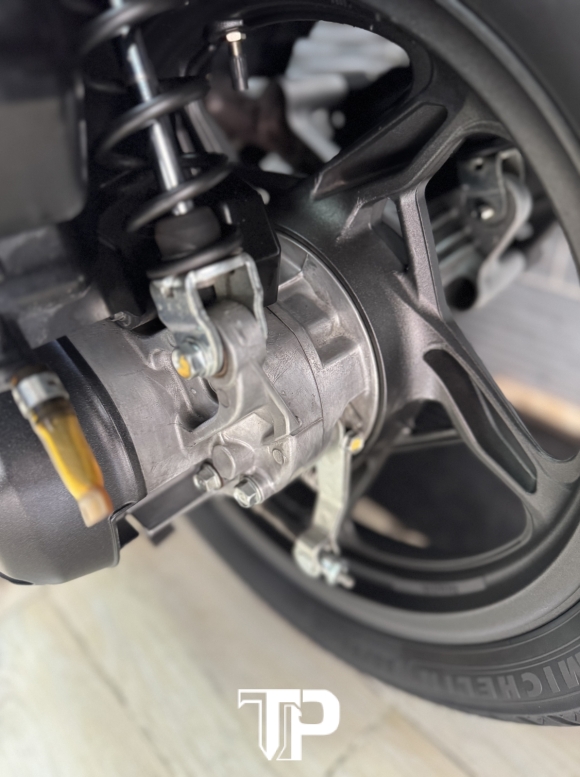 Honda AB125 date 2024 Đen Bóng Bstp