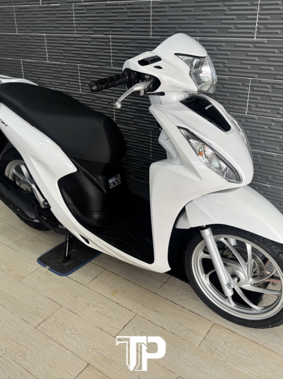 Honda Vision 2021 Trắng Đen Bs Sài Gòn