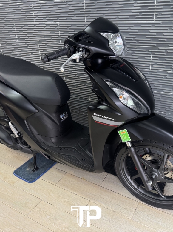 Honda Vision 2025 Bánh Lớn Đen Nhám 