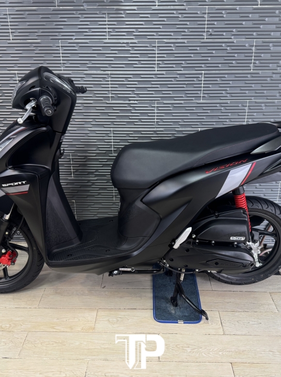 Honda Vision 2025 Bánh Lớn Đen Nhám 