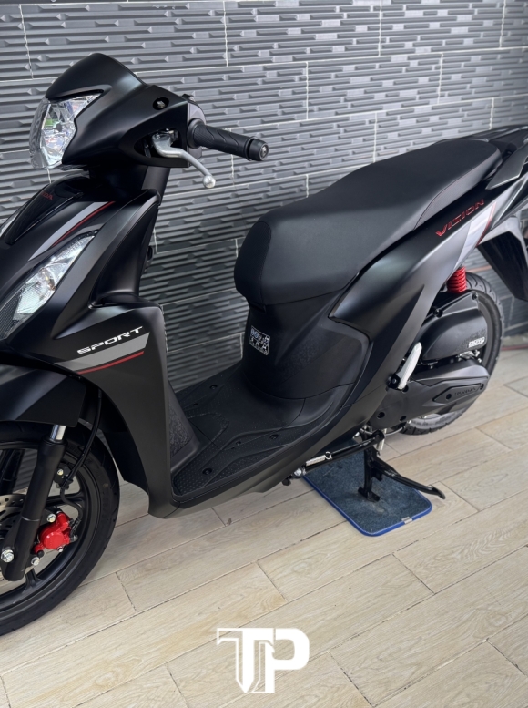 Honda Vision 2025 Bánh Lớn Đen Nhám 