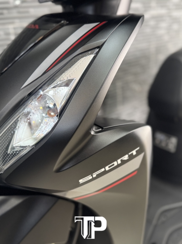 Honda Vision Đen Nhám Thể Thao Bánh lớn New 