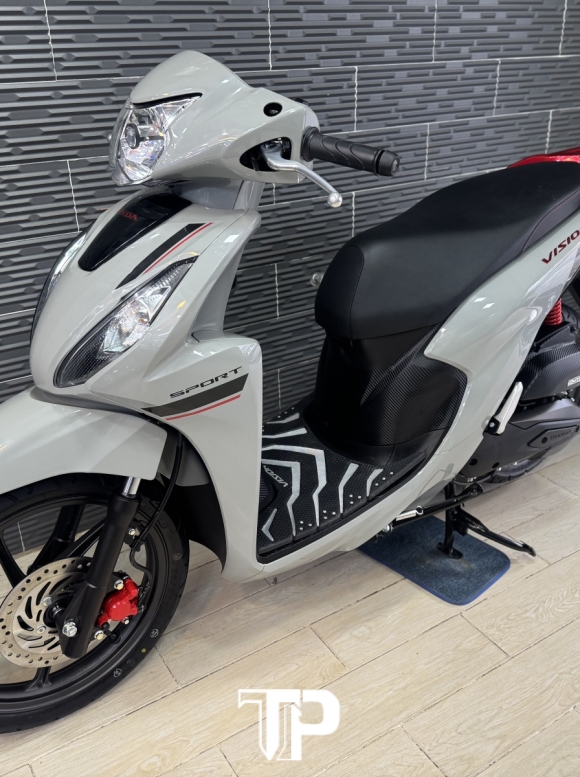 Honda Vision 2025 Bánh lớn Xám Xi Măng