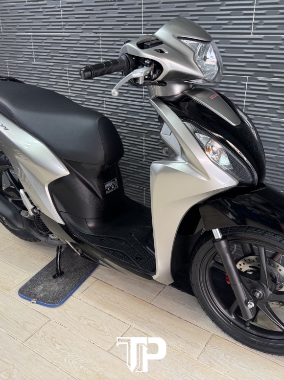 Honda Vision 2024 Bánh lớn Xám Đen Lamborghini